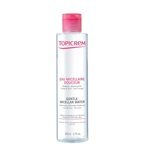 Topicrem Cleansing Water Face&Eyes 200 Ml - Temizleyici Yüz&Göz Suyu - Topicrem