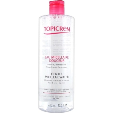 Topicrem Gentle Micellar Water 400 ml - Topicrem
