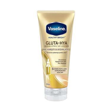Vaseline Gluta Hya Serum Etkili UV Losyon Leke Karşıtı ve Aydınlatıcı 200 ml - Vaseline