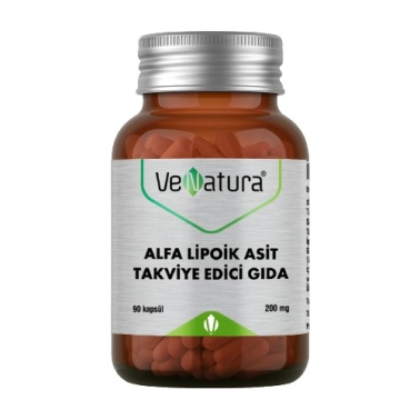 Venatura Alfa Lipoik Asit 200 mg 90 Kapsül - VeNatura