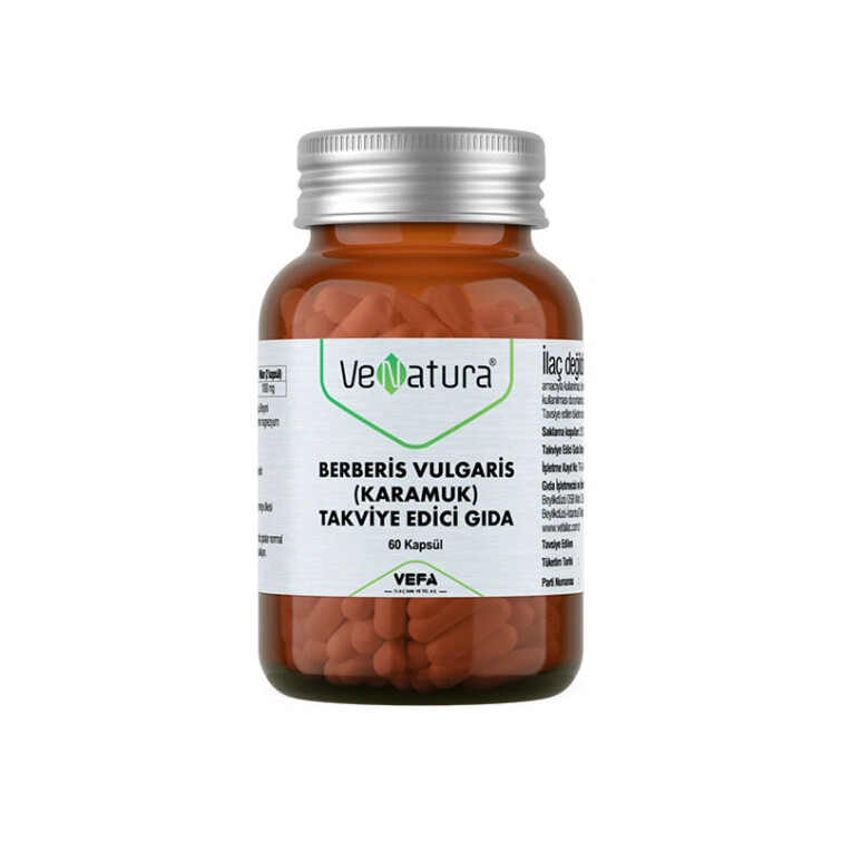 Venatura Berberis Vulgaris Takviye Edici Gıda 60 Kapsül - VeNatura