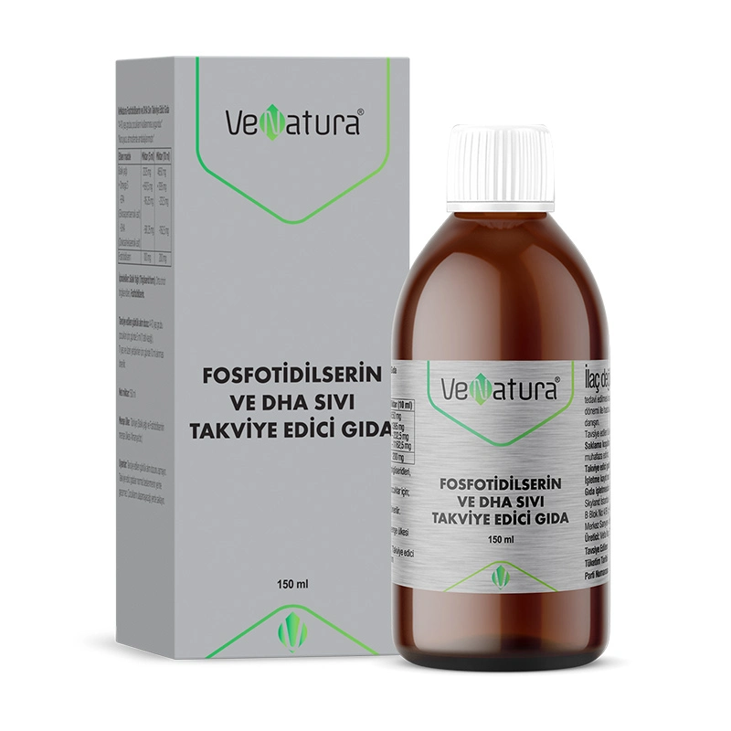 Venatura Fosfotidilserin ve DHA Sıvı Takviye Edici Gıda 150 ml - VeNatura