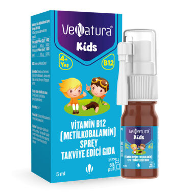 Venatura Kids B12 Metilkobalamin 5 ml Sprey - VeNatura