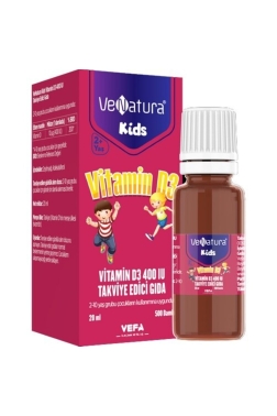 Venatura Kids Vitamin D3 Damla 20 ml - VENATURA