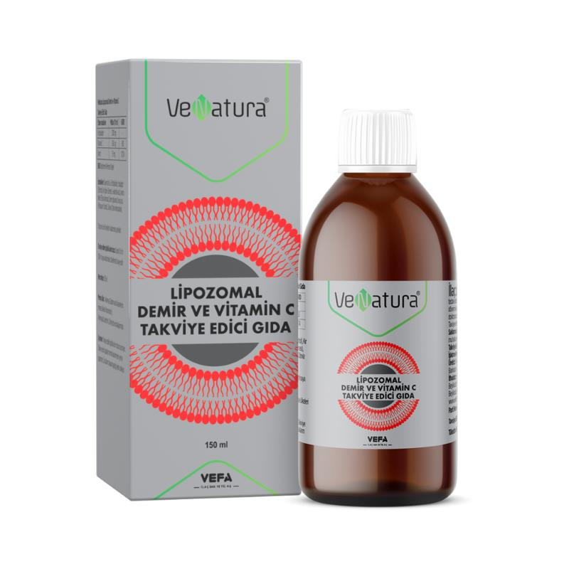 VeNatura Lipozomal Demir ve Vitamin C 150 ml - VeNatura
