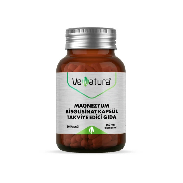 VeNatura Magnezyum Bisglisinat 60 Kapsül - VeNatura