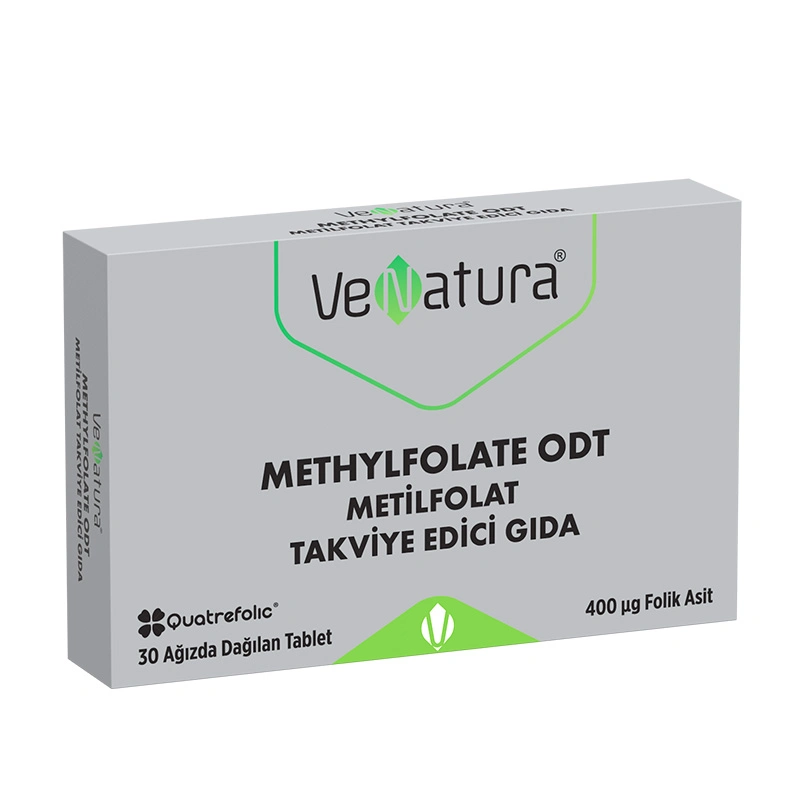 Venatura Metilfolat 400 mcg Ağızda Dağılan 30 Tablet - Venatura