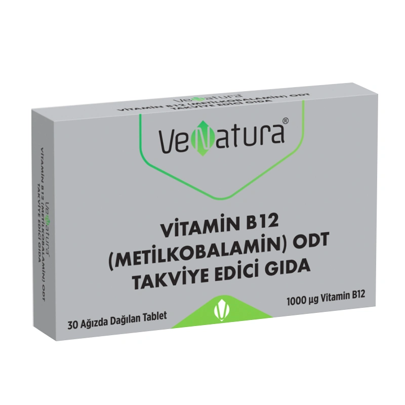 Venatura Vitamin B12 Metilkobalamin ODT 30 Tablet - VeNatura