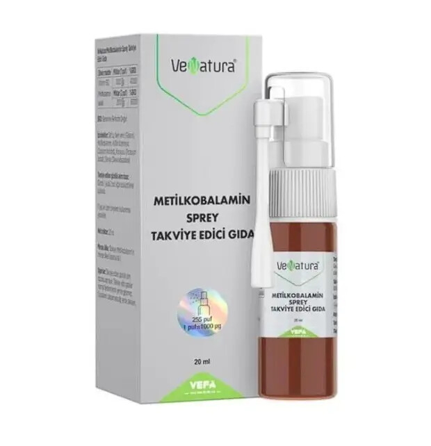 Venatura Metilkobalamin Sprey 20 ml - VeNatura