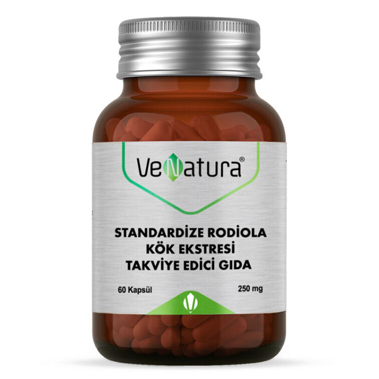 Venatura Standardize Rodiola Kök Ekstresi 60 Kapsül - 1
