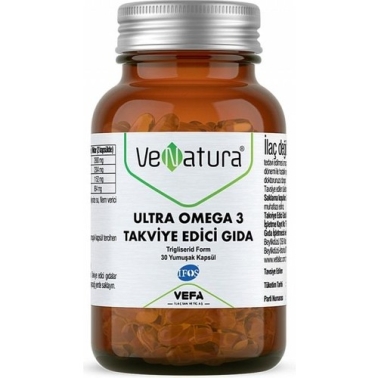 Venatura Ultra Omega 3 30 Kapsül - VENATURA