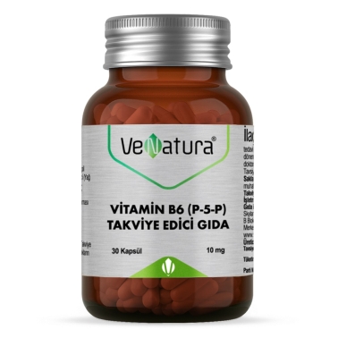 Venatura Vitamin B6 (P-5-P) 30 Kapsül - VeNatura