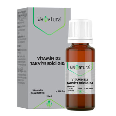 Venatura Vitamin D3 1000 IU Sprey 20 ml - VeNatura