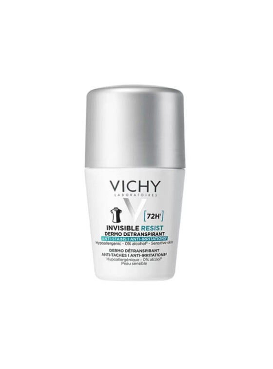 Vichy İnvisible Resist İz ve Terleme Karşıtı 72 Saat Etkinlik Kadın Roll On 50 ml - Vichy