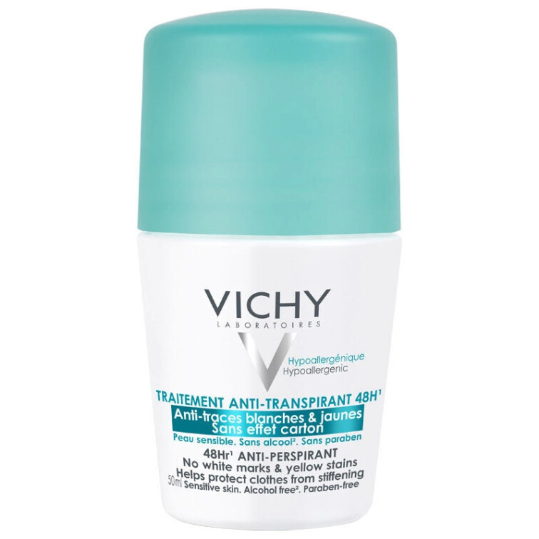 Vichy Terleme Karşıtı İz Bırakmayan Deodorant 50 ml - Vichy