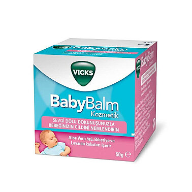 Vicks Baby Balm Nemlendirici 50 gr - 