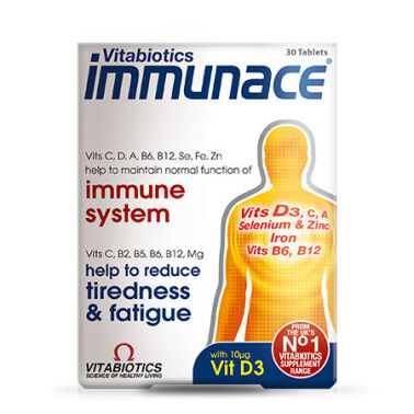 Vitabiotics Immunace 30 Tablet - Vitabiotics