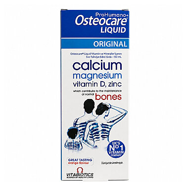 Vitabiotics Osteocare Liquid İçeren Sıvı Takviye Edici Gıda 150 ml - Vitabiotics
