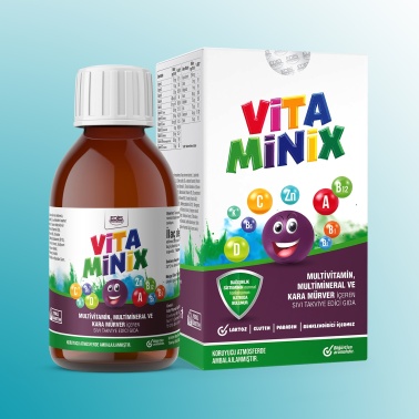 Vitaminix Kara Mürver Şurubu 150 ml - Edis Pharma