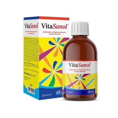 Vitasanol Multivitamin Şurup 250 ml - VitaGlucan+