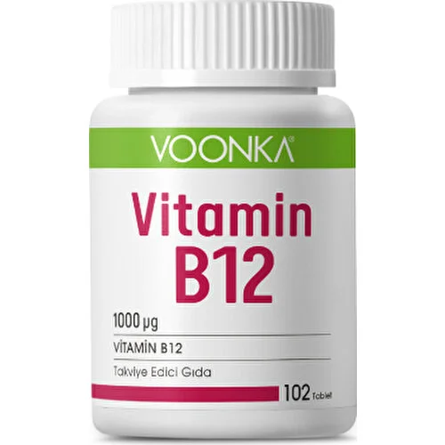 Voonka Vitamin B12 90 Tablet - Voonka