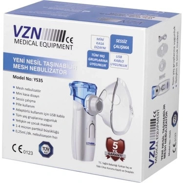 VZN Mesh Şarjlı Nebulizatör - VZN