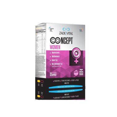 Zade Vital Concept Women 60 Kapsül - Zade Vital