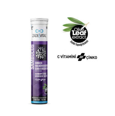 Zade Vital Karamürver Eks. Efervesan 20 Tablet - Zade Vital