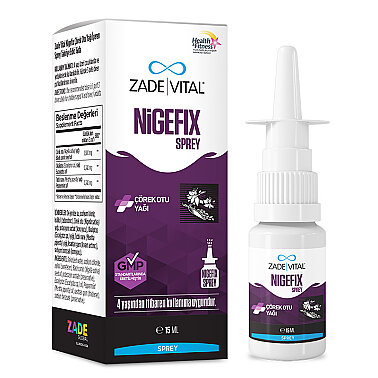 Zade Vital Nigefix Nazal Sprey 15 ml - Zade Vital
