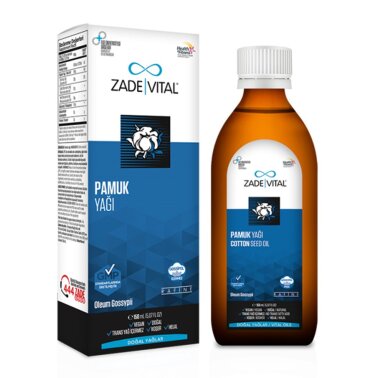 Zade Vital Pamuk Yağı 150 ml - Zade Vital